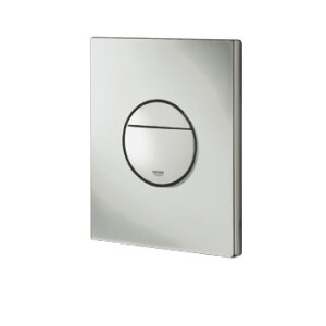 Изображение товара Grohe Nova Cosmopolitan 38765P00 инсталляционная панель хром матовая для унитаза