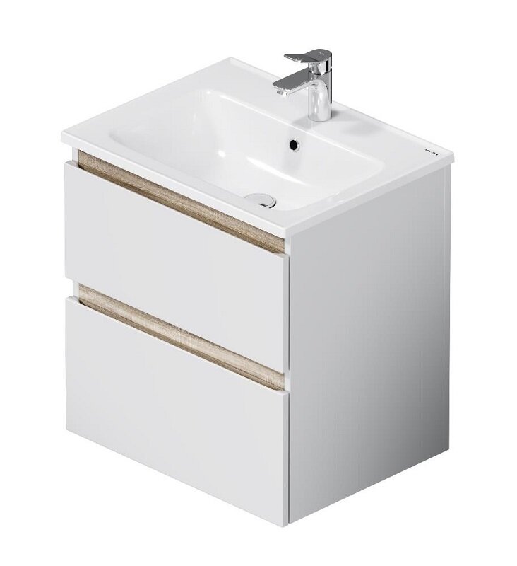 Изображение товара Тумба с раковиной AM.PM X-Joy 60 см белая подвесная