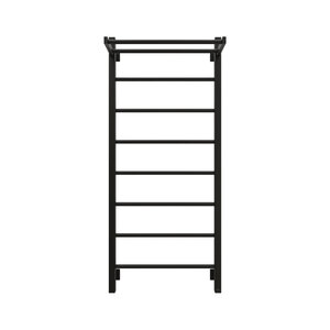 Изображение товара Полотенцесушитель электрический Grota App 530х1200 RAL9005 EL, ширина 50 см, высота 120 см, с полкой, цвет черный