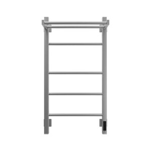 Изображение товара Полотенцесушитель электрический Grota Alto 430х800 NM EL, ширина 40 см, высота 80 см, с полкой, цвет хром матовый