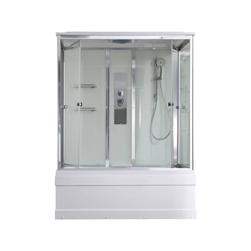 Изображение товара Душевой бокс AvaCan V5015 78255 с крышей и высоким поддоном Изображение товара Душевой бокс AvaCan V5015 78255 с крышей и высоким поддоном