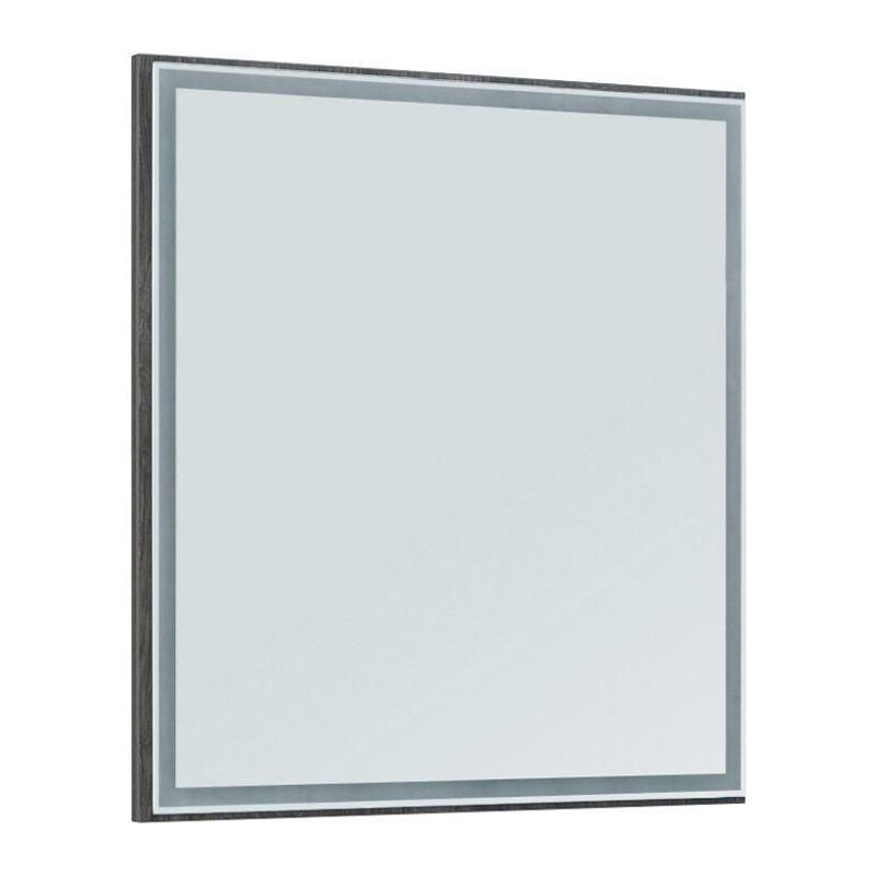 Изображение товара Зеркало Aquanet Nova Lite 242258 75 см с LED подсветкой дуб рошелье