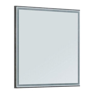 Изображение товара Зеркало Aquanet Nova Lite 242258, 75 см, с LED подсветкой, цвет дуб рошелье