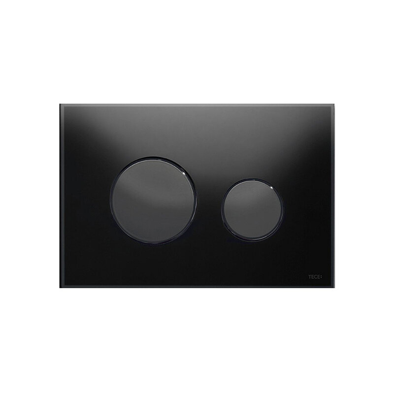Изображение товара Клавиши смыва TECE Loop 9240657 черное стекло механические