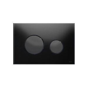 Изображение товара Клавиши смыва TECE Loop 9240657 черное стекло механические