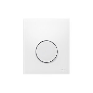 Изображение товара Клавиша смыва TECE Loop Urinal 9242627, механическая, рамка белая, клавиша хром глянцевый