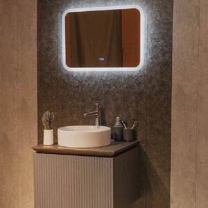 Изображение товара Зеркало Silver Mirrors Stiv LED 70x50 см с подсветкой и подогревом