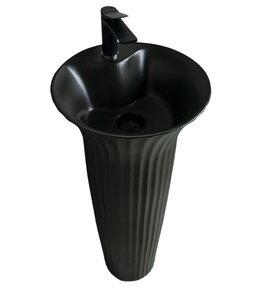 Изображение товара Раковина Gid Autonomo Nb132bg 81114 черный графит 41 см напольная