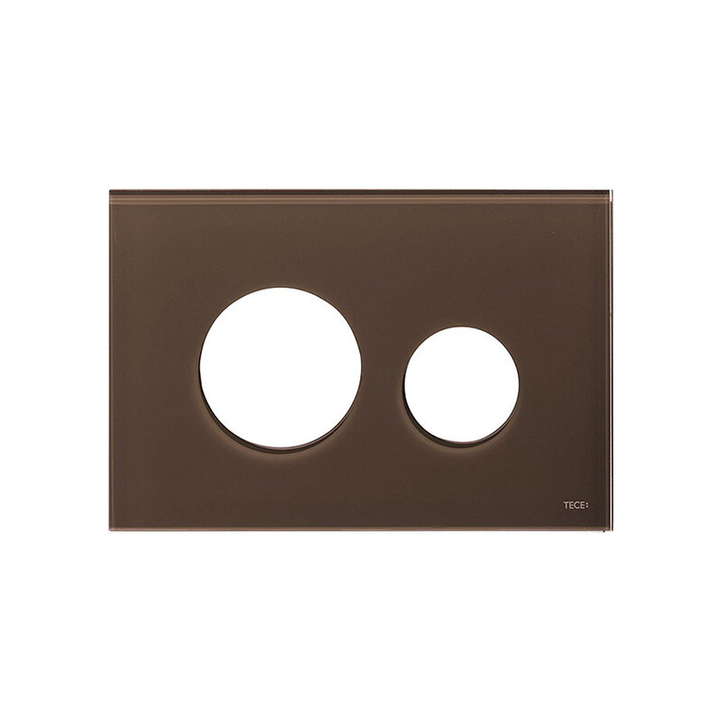 Изображение товара Лицевая панель TECE Loop Modular кофейная для унитаза с механическим управлением