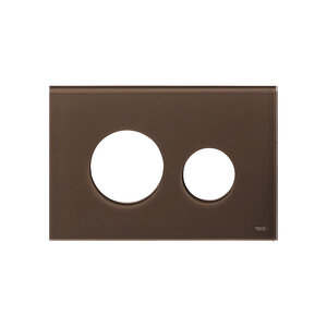 Изображение товара Лицевая панель TECE Loop Modular кофейная для унитаза с механическим управлением