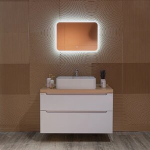Изображение товара Зеркало Silver Mirrors Stiv с LED-подсветкой 70x50 см, сенсорное управление