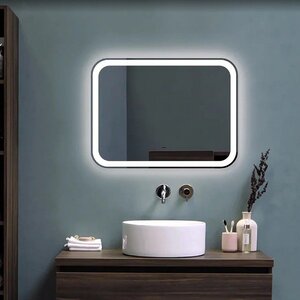 Изображение товара Зеркало Silver Mirrors Stiv neo LED с подсветкой и подогревом 100x80 см