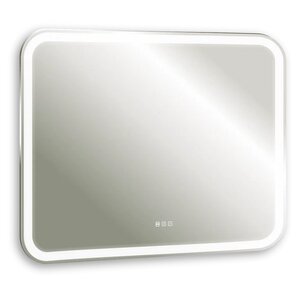 Изображение товара Зеркало Silver Mirrors Stiv neo LED-00003046, 100 х 80 см, с LED-подсветка, сенсор, ТХ-модуль, датчик присутствия