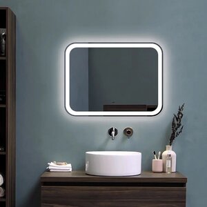 Изображение товара Зеркало Silver Mirrors Stiv neo с LED-подсветкой, сенсор, 100х80 см