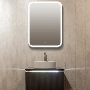 Изображение товара Зеркало Silver Mirrors Stiv neo LED-00002424, 68.5 х 91.5 см, с LED-подсветка, сенсор