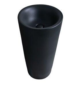 Изображение товара Раковина Gid Autonomo Nb130bg 40 см черный графит керамическая напольная