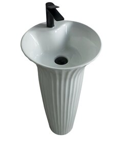 Изображение товара Напольная раковина Gid Autonomo Nb132 41 см белая из фаянса Испания