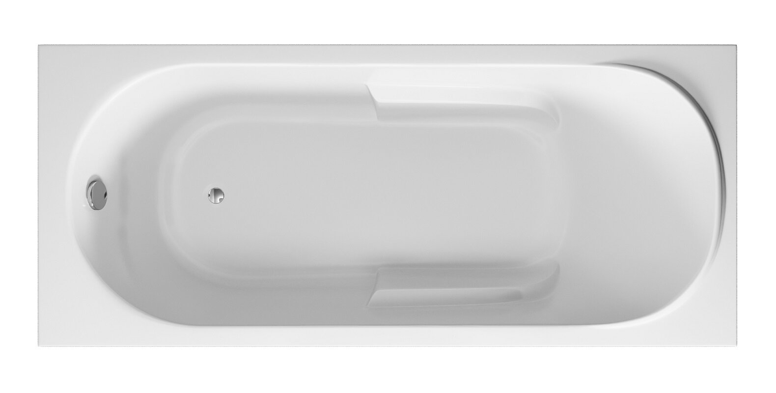 Изображение товара Ванна Vincea VBT-2A170 Акриловая прямоугольная 170x75 см