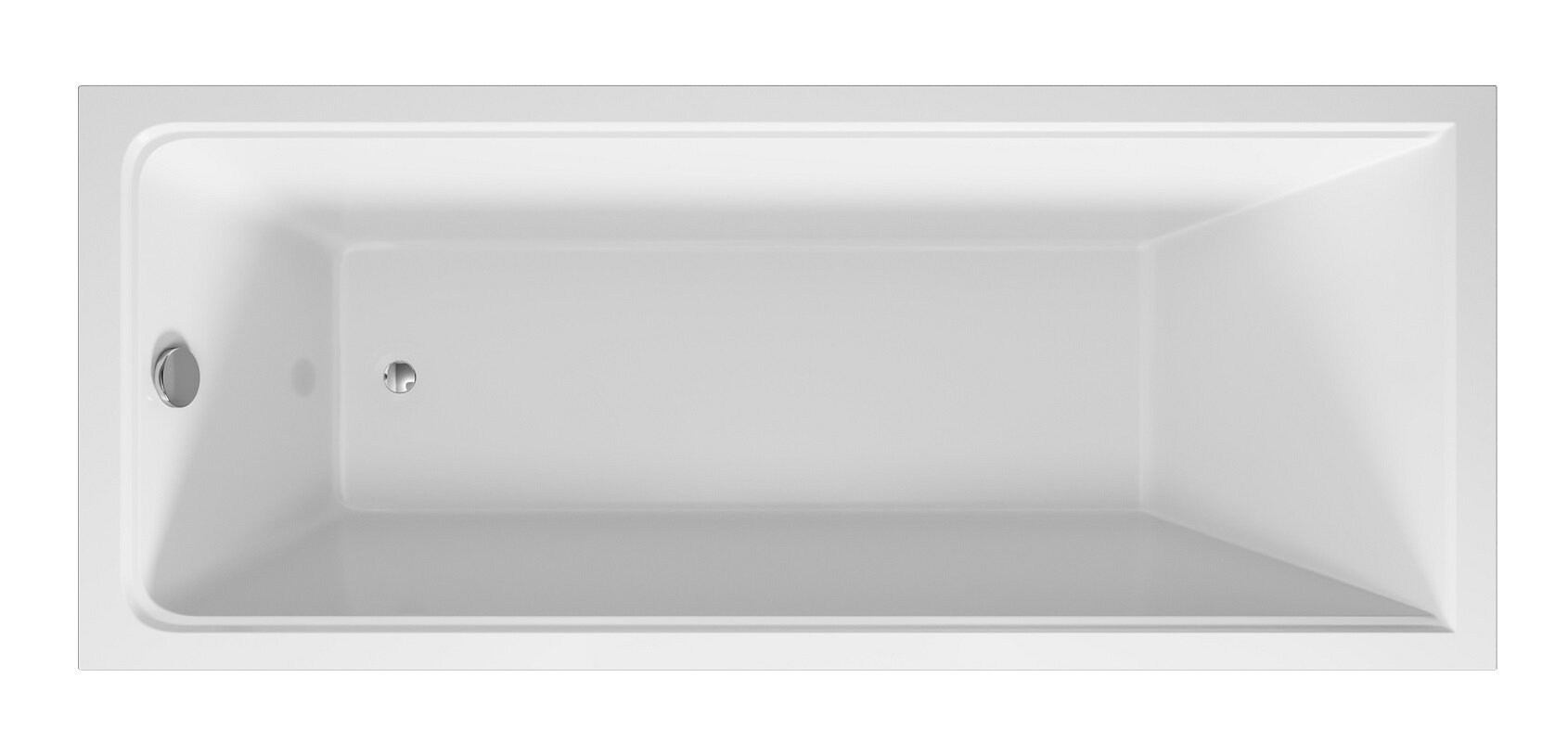Изображение товара Ванна акриловая Vincea VBT-2G170, 170 x 70 см, без опоры, белый Изображение товара Ванна акриловая Vincea VBT-2G170, 170 x 70 см, без опоры, белый