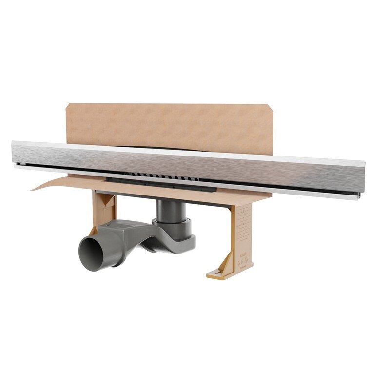 Изображение товара Дренажный канал Huppe AmbianCE 47H0035000000011 100 см с щелевой вставкой