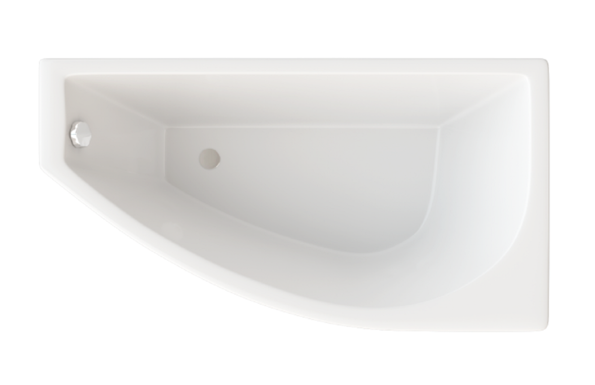Изображение товара Акриловая ванна Triton Бэлла-левая/правая Экстра 140x77 см белая для угловой установки