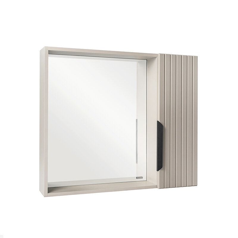 Изображение товара Шкаф зеркальный Viant Сицилия VSIC80CAP-ZSH, 80 см, подвесной, цвет капучино