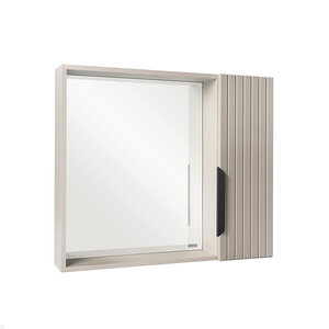 Изображение товара Шкаф зеркальный Viant Сицилия VSIC80CAP-ZSH, 80 см, подвесной, цвет капучино