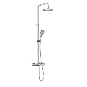 Изображение товара Душевая система Vitra Base Round A47303EXP термостатическая хром