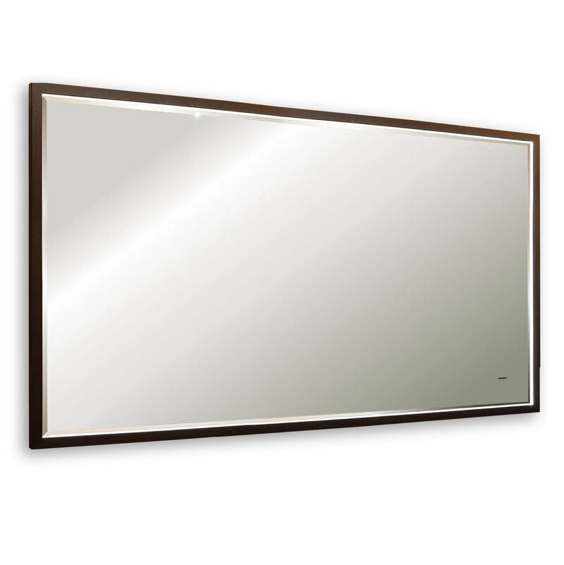 Изображение товара Зеркало Silver Mirrors Эдисон LED-00002959, 100 х 80 см, с LED-подсветка, бесконтактный сенсор, подогрев