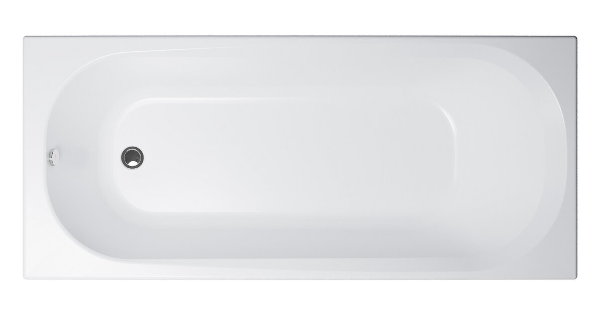 Изображение товара Ванна акриловая Triton OMP Дина 170x75 см белая