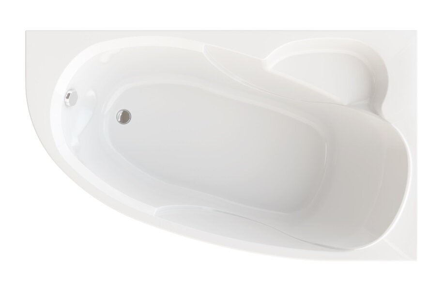 Изображение товара Акриловая угловая ванна Triton OMP Изабель 170x100 см белая, без гидромассажа