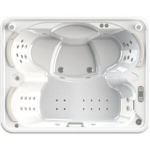 Изображение товара Гидромассажная ванна Радомир DeLuxe Silver 1-30-0-0-0-0531Б, 214 x 168 см, рама-подставка, система слива, подголовники в комплекте, цвет белый