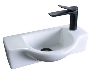 Изображение товара Горизонтальная подвесная раковина Gid Suspendido N9306 44 см фаянс белая Испания