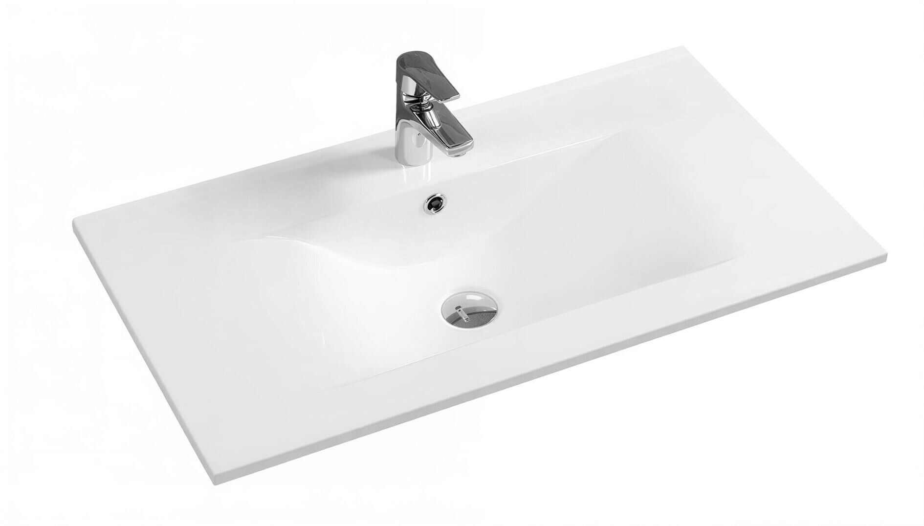 Изображение товара Раковина Gid Integrado NYJ807-80 71116, 81 см, фаянс, белая Изображение товара Раковина Gid Integrado NYJ807-80 71116, 81 см, фаянс, белая