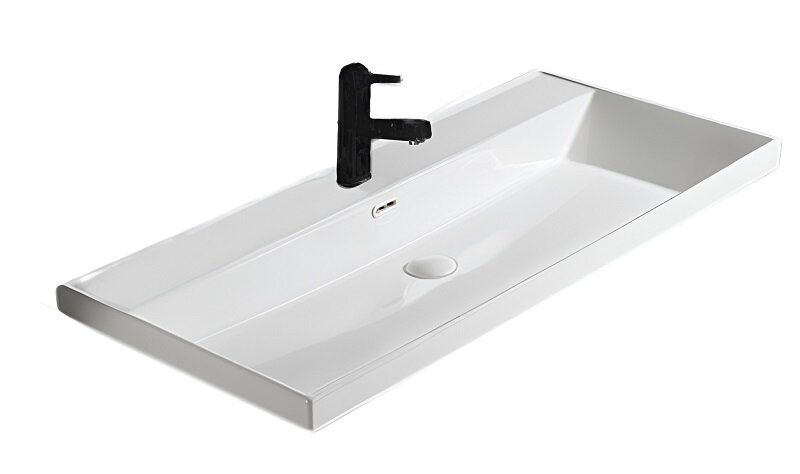 Изображение товара Раковина Gid Integrado 5510s 71165 из фаянса, 101 см, белая