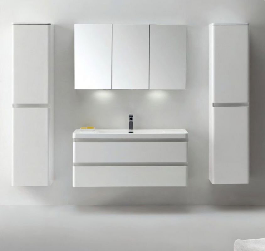 Изображение товара Тумба под раковину BelBagno ENERGIA-N-1200-2C-SO-BL в цвете Bianco Lucido