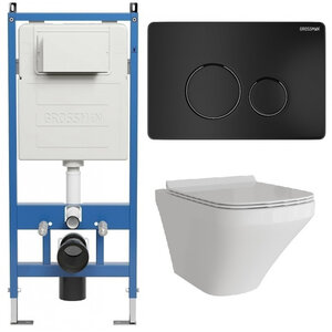 Изображение товара Комплект Grossman Style 97.4440S.05.21M, инсталляция 900.K31.01.000 с безободковым унитазом GR-4440S белый, сиденье микролифт, клавиша смыва черная матовая 700.K31.05.21M.21M Изображение товара Комплект Grossman Style 97.4440S.05.21M, инсталляция 900.K31.01.000 с безободковым унитазом GR-4440S белый, сиденье микролифт, клавиша смыва черная матовая 700.K31.05.21M.21M