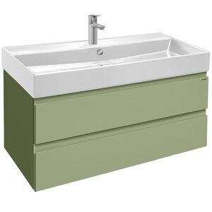 Изображение товара Тумба под раковину Jacob Delafon Madeleine EB1318-JSH, 100 см, шалфей матовый
