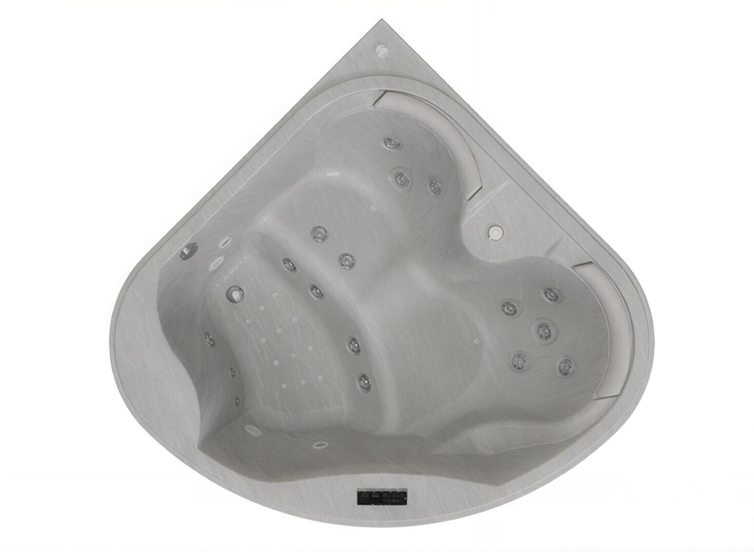 Изображение товара Гидромассажная ванна Radomir Корнелия Platinum 170x170 см с гидромассажем и аэромассажем