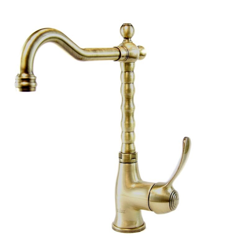 Изображение товара Смеситель для раковины Webert Aurora AU831802065 бронза рычажный италия