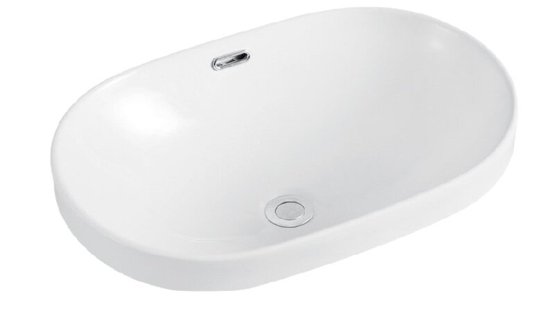 Изображение товара Раковина Gid Integrado S1004 71160 61 см фаянс белая встроенная