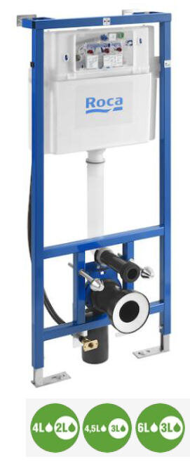 Изображение товара Инсталляционная система Roca Duplo WC Smart 890090800 для унитазов