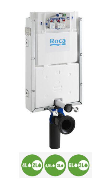 Изображение товара Смывной бачок скрытого монтажа Roca Basic WC 890090120 для кирпичных стен Изображение товара Смывной бачок скрытого монтажа Roca Basic WC 890090120 для кирпичных стен