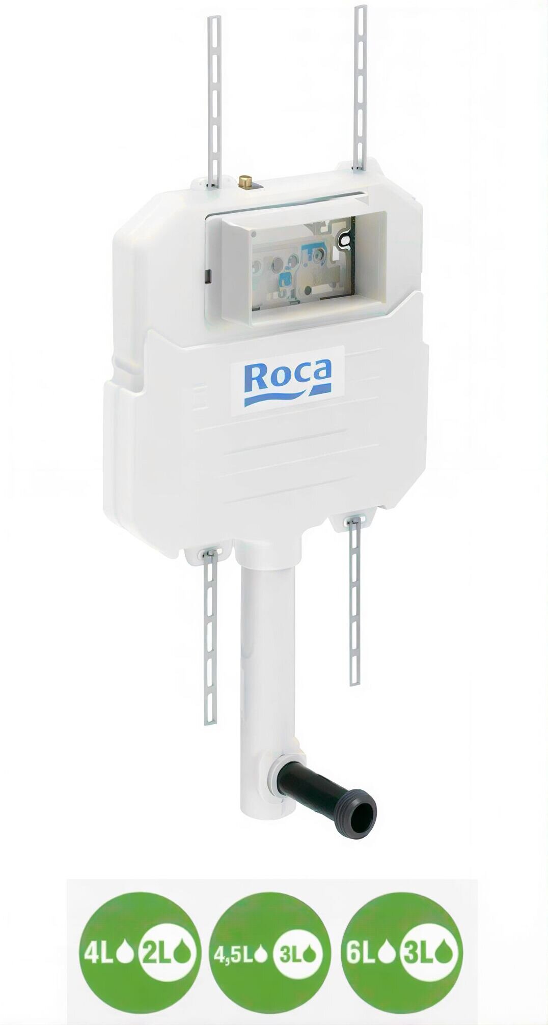 Изображение товара Смывной бачок скрытого монтажа Roca Basic Tank Compact 890080200 Изображение товара Смывной бачок скрытого монтажа Roca Basic Tank Compact 890080200