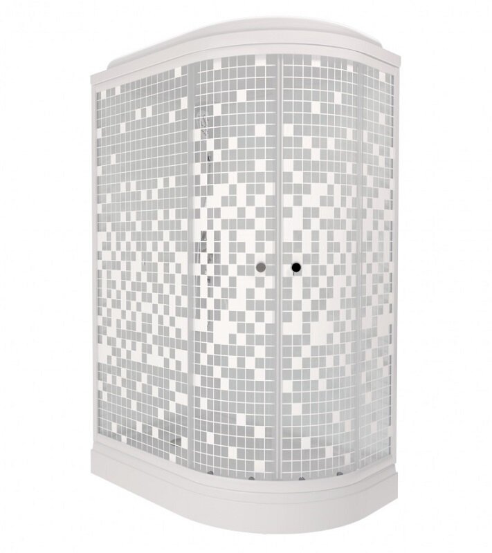 Изображение товара Душевая кабина Triton Коралл 120x80 см с раздвижными дверями и низким поддоном