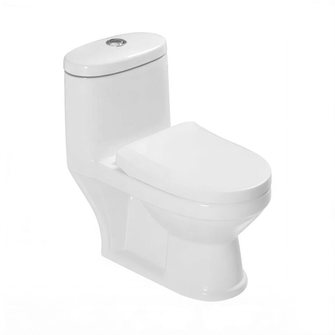 Изображение товара Детский унитаз SantiLine SL-5015W безободковый с микролифтом Изображение товара Детский унитаз SantiLine SL-5015W безободковый с микролифтом