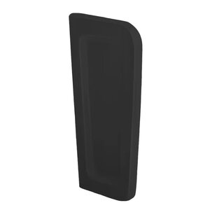 Изображение товара Перегородка для писсуара SantiLine SL-6007MB черный матовый фаянс 80 см