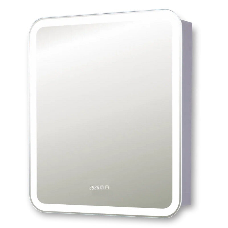 Изображение товара Зеркальный шкаф Silver Mirrors Фиджи LED-00002979/LED-00002978 с подсветкой и часами Изображение товара Зеркальный шкаф Silver Mirrors Фиджи LED-00002979/LED-00002978 с подсветкой и часами