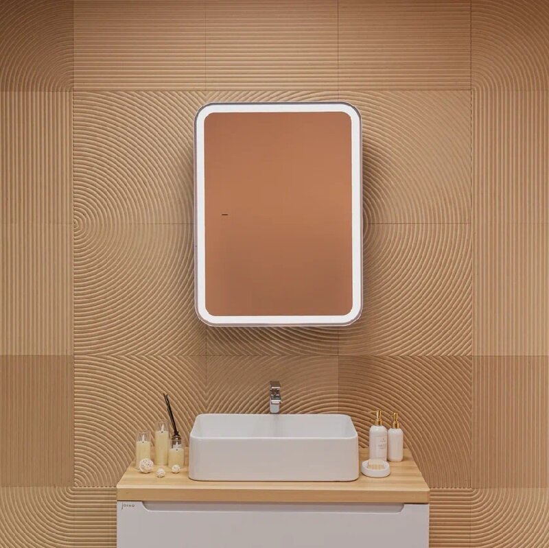 Изображение товара Зеркальный шкаф Silver Mirrors Фиджи Flip LED-00003042, 60 см, с LED-подсветкой, бесконтактный сенсор, цвет антрацит Изображение товара Зеркальный шкаф Silver Mirrors Фиджи Flip LED-00003042, 60 см, с LED-подсветкой, бесконтактный сенсор, цвет антрацит