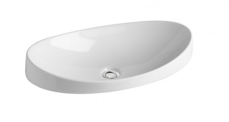 Изображение товара Раковина Gid Integrado S7116 71162 56 см фаянс белая с минималистичным дизайном